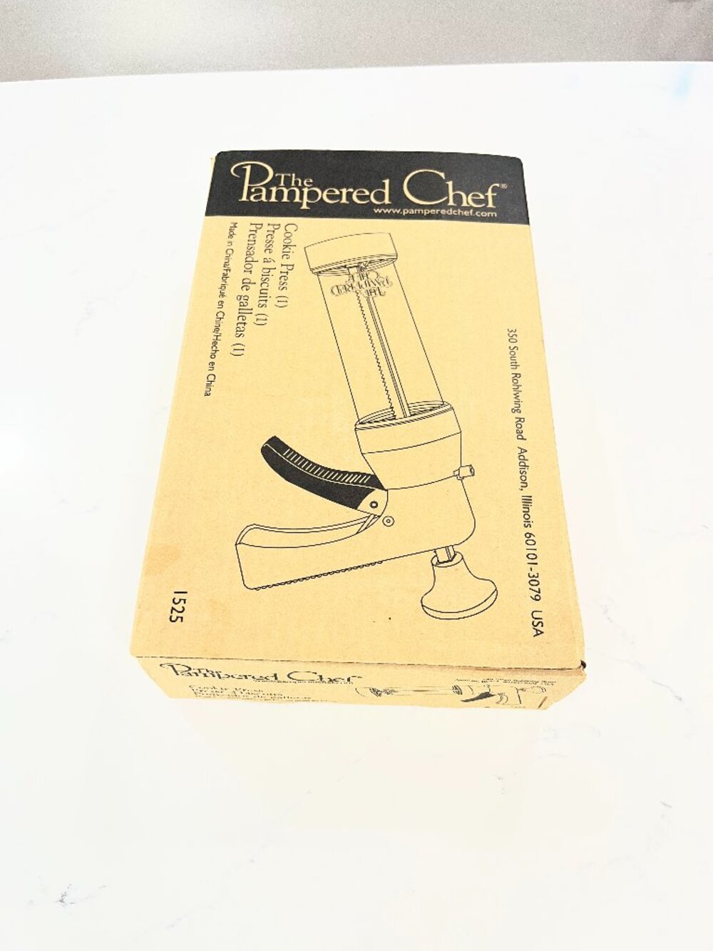 Pampered Chef Cookie Press NWB